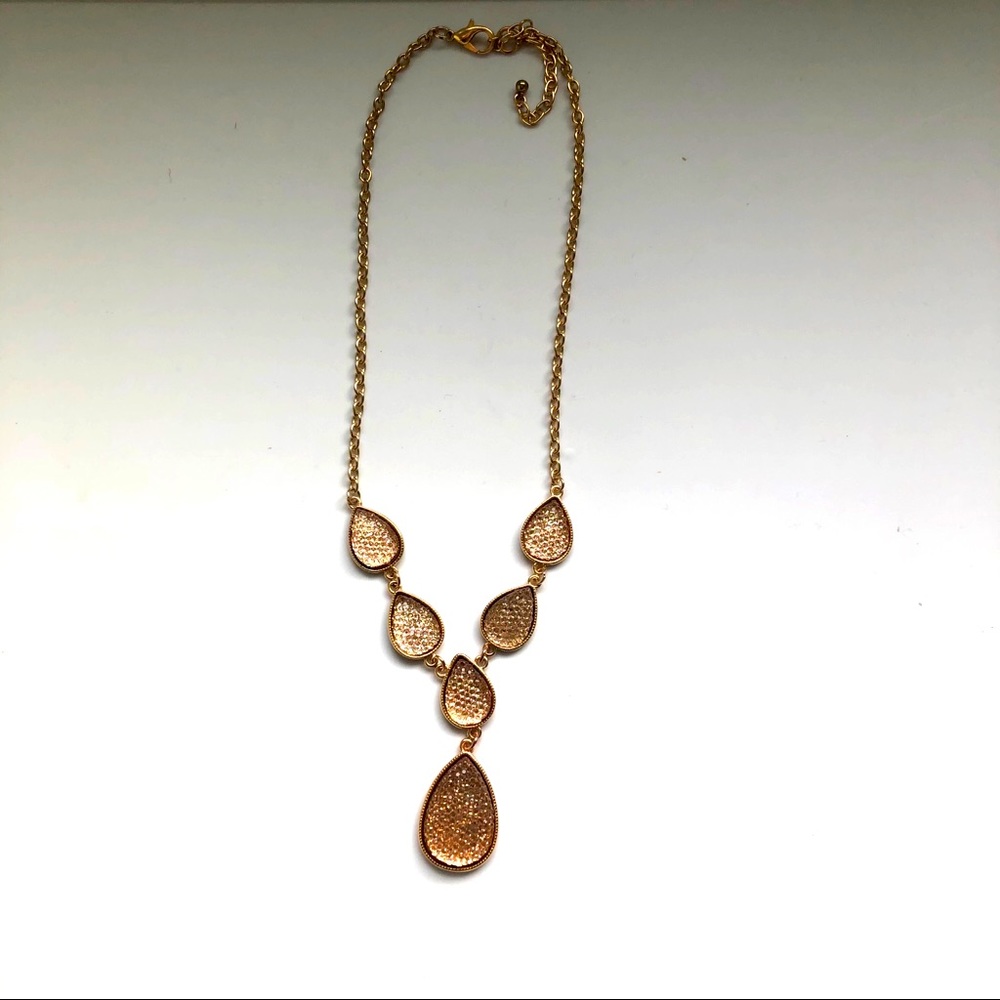 Gold Drop Necklace